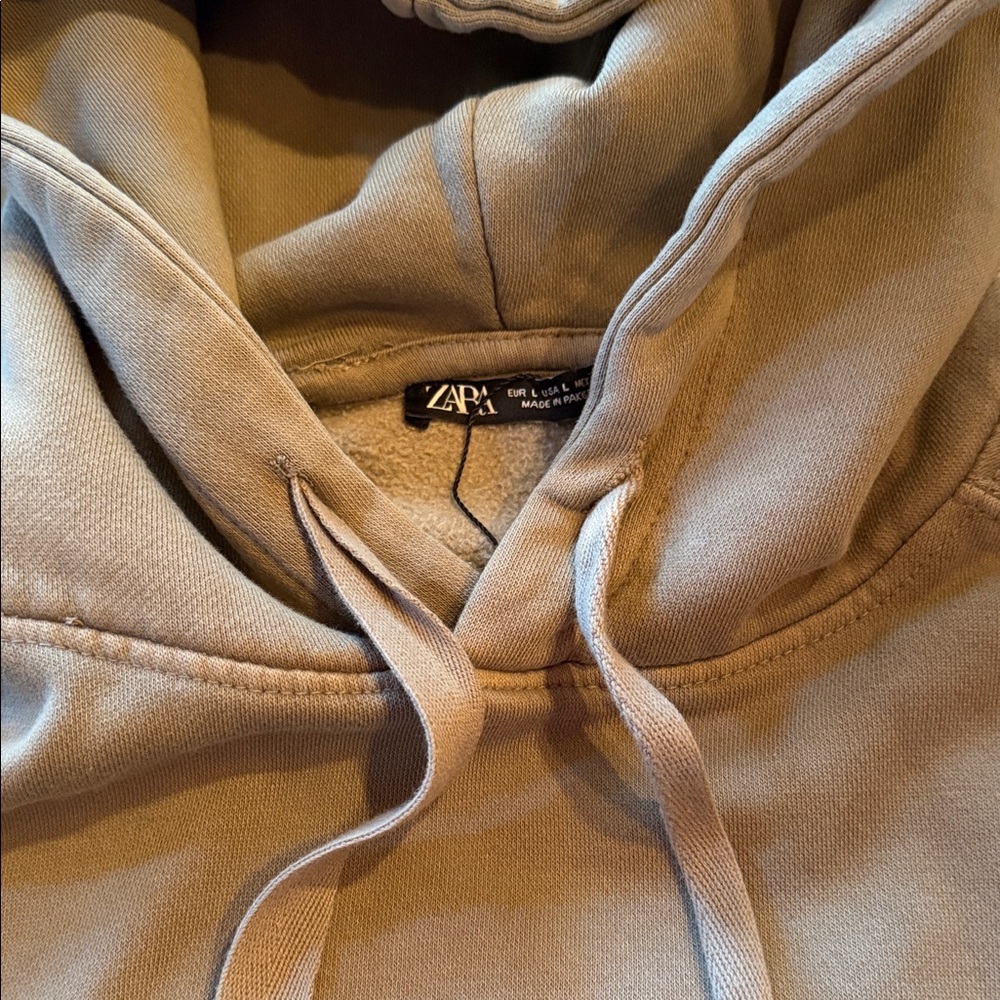 Zara Gray Oversized Hoodie